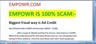 Empowr Exposed – 100% Scam Fraud with proof