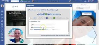 How to check your daily goals history